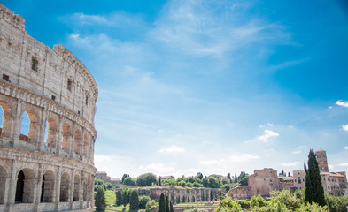 Fototapeta na wymiar colosseum of Rome
