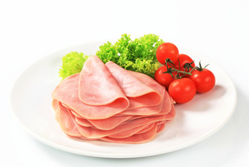 Sliced ham