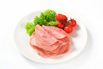 Sliced ham