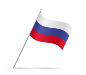 Russia Flag Illustration