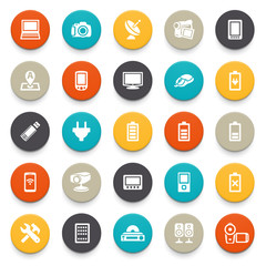 Electronics icons.
