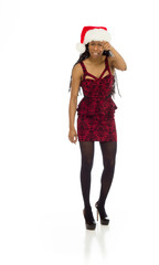 Model angry scolding and pointing