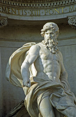 Obraz premium Trevi Fountain, Rome, Italy