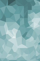 Blue emerald abstract geometrix background pattern.