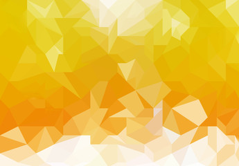 Gold light abstract geometric background texture.