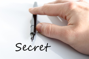 Secret concept