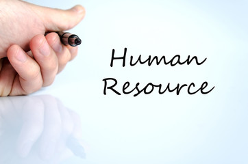 Human resource concept