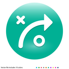 Multicolored App Button