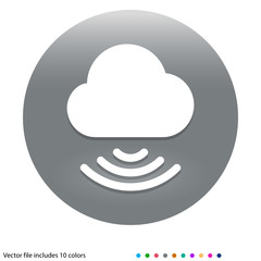 Multicolored App Button