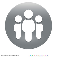 Multicolored App Button