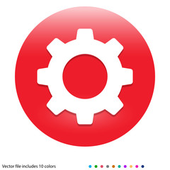 Multicolored App Button