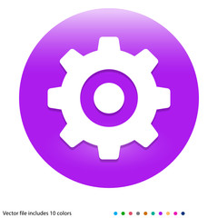 Multicolored App Button