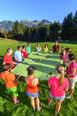 Obraz premium Gruppenspiel