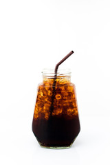 Ice soft drink in bottle