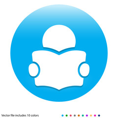 Multicolored App Button