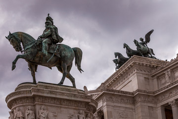 Monumento vittorio Emanuele II in Rom