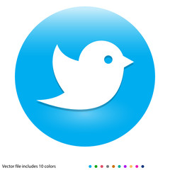 Multicolored App Button