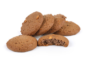  cookie on white background