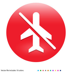 Obraz premium Multicolored App Button