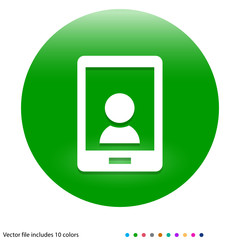 Multicolored App Button