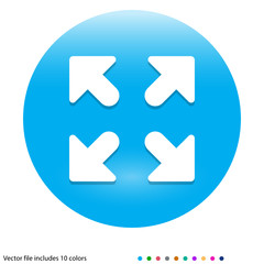 Multicolored App Button