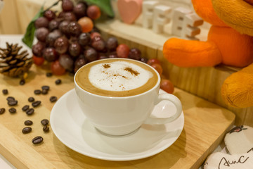 capucino coffee