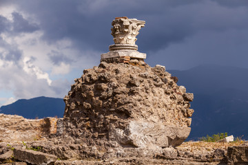 Fototapeta na wymiar In Pompeji