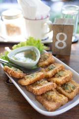 bread with minced pork