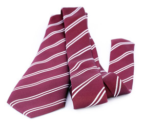 Close up of a necktie