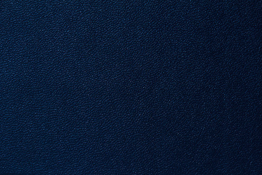 Deep blue leather texture background