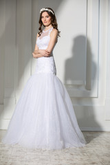 Fototapeta premium Portrait of elegant bride