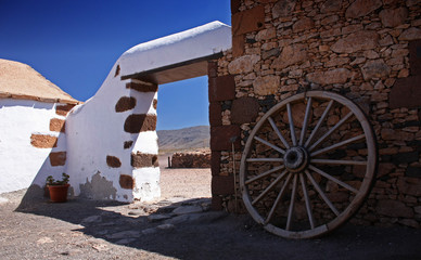 Obraz premium Fuerteventura Spanien Landschaft Küste