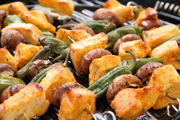 Peperoni mit Hühnchen