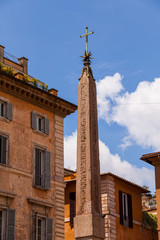 Fototapeta premium Obelisco della Minerva (Pantheon)