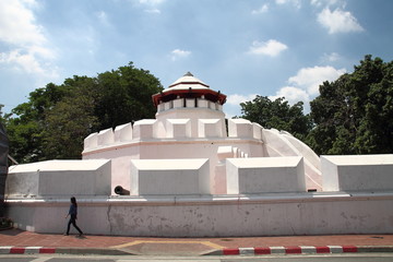 Bangkok, Thailand, 30 May 2015. On 30 May 2015 , Mahakarn Fortress, one of two remain primitive...