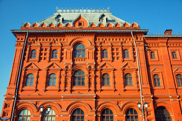 Architecture Historical Museum in Moscow