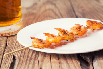 Shrimp grilled