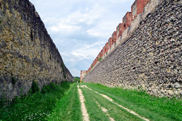 Verona Italy walk between the medieval town walls