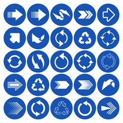 Arrow sign icons