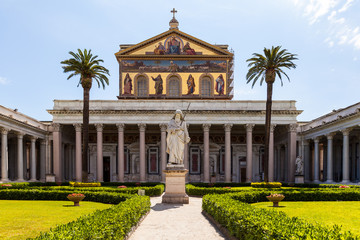 In der Basilika Sankt Paul Vor Den Mauern