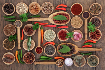 Herb and Spice Food Sampler