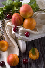 Delicious dried apricots