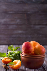 Delicious dried apricots