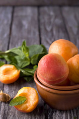 Delicious dried apricots