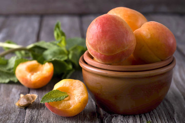 Delicious dried apricots