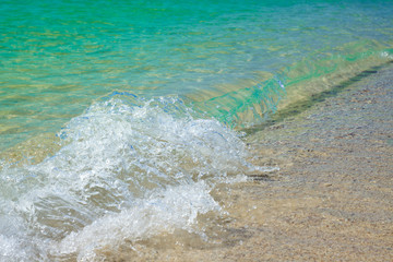 Waves on the beach