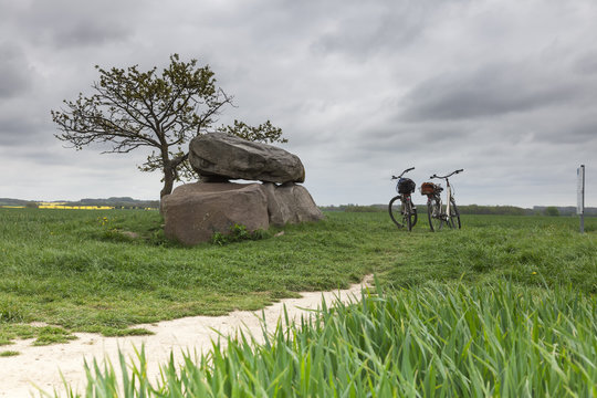 Gro&szlig;steingrab an der Ostsee in der N&auml;he von Rerik
