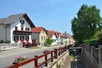 
Alpine municipality Hohe Wand Stollhof. Lower Austria