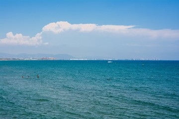 Fototapeta na wymiar Mar Mediterráneo