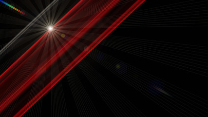 Fototapeta premium futuristic stripe design with lights